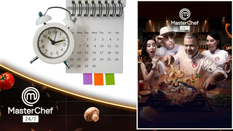 Calendario semanal y duración exacta de MasterChef 24/7