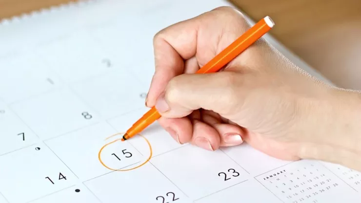 Calendario de SEP descansos