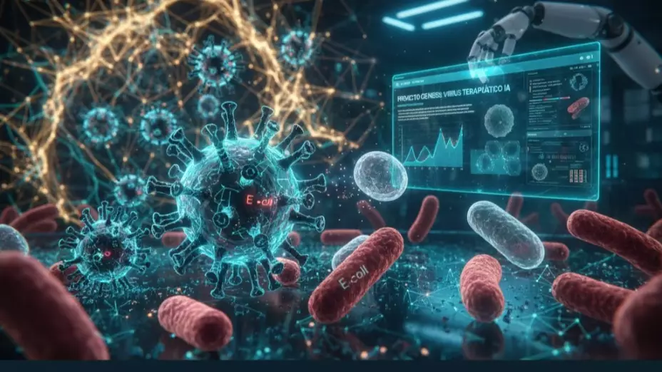 Científicos crean virus con Inteligencia Artificial para combatir bacterias mortales, así funciona