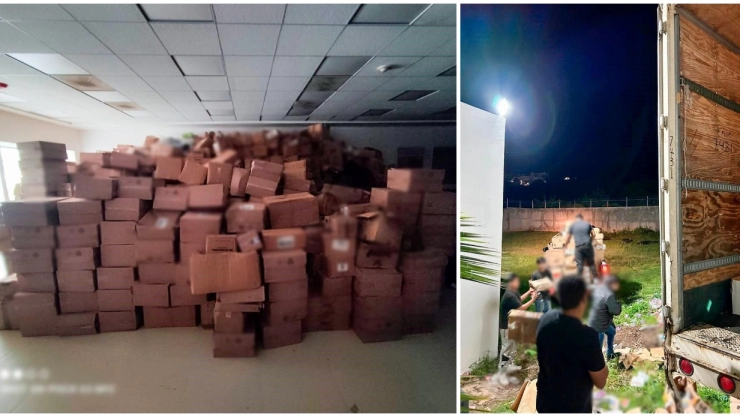 FGR recupera 32 toneladas de mercancía robada en Guanajuato