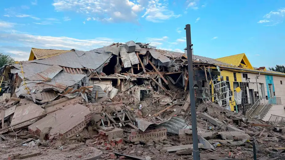 Daños en Belgorod, Rusia, tras ataques de misiles de Ucrania.
