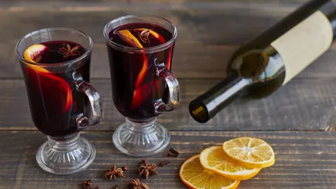 Navidad receta vino caliente en casa