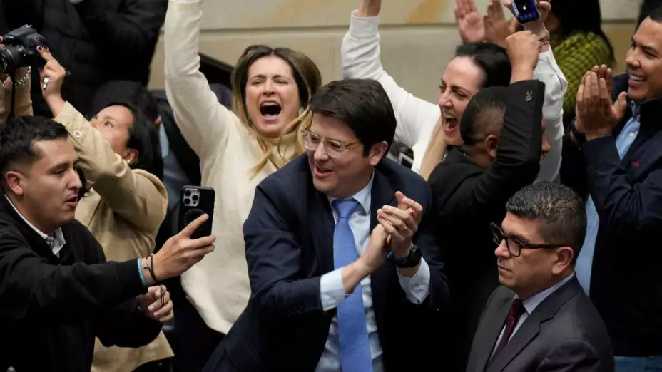 Miguel Uribe Turbay, senador colombiano y candidato presidencial