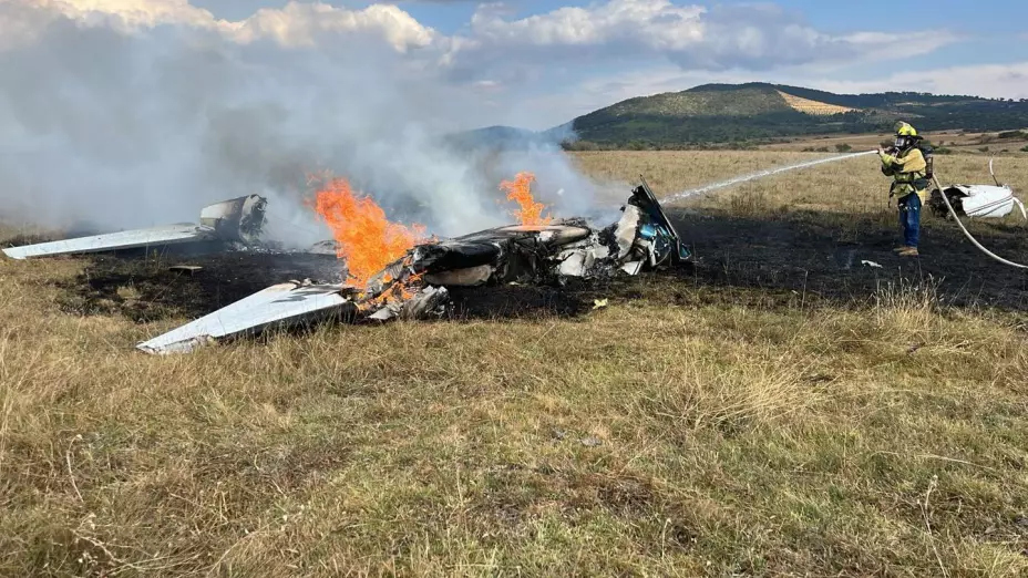 Avioneta se accidenta en Michoacán hoy 17 de noviembre 2025