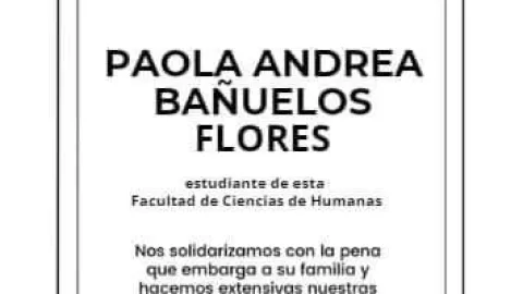 Despedida para Paola Andrea Bañuelos