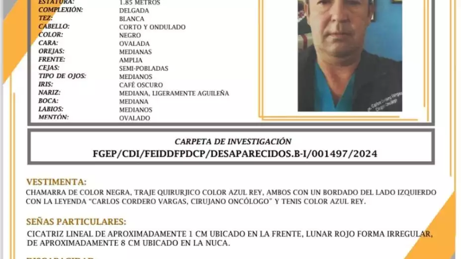 Médico Carlos Cordero Vargas
