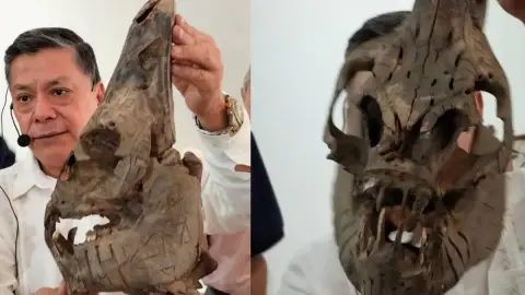 Aseguran descubrir momia extraterrestres en Guerrero