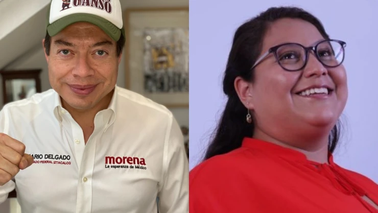 Mario Delgado y Citlalli