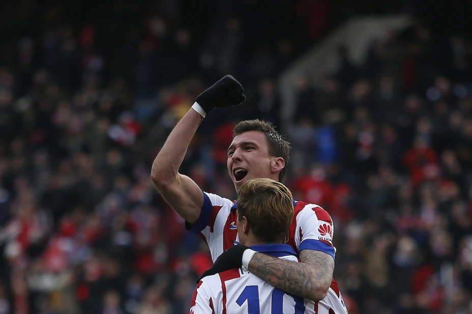 Celebración del Atlético