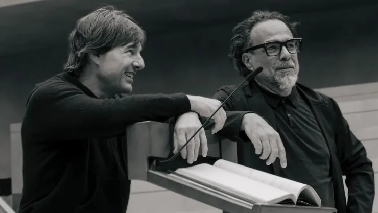 Tom Crusie y Alejandro González Iñarritu