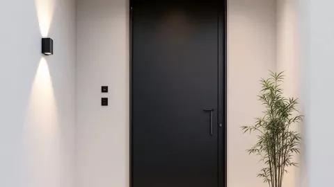 47 ideas para decorar la puerta de la entrada en tu casa: desde minimalistas, hasta muy ostentosas