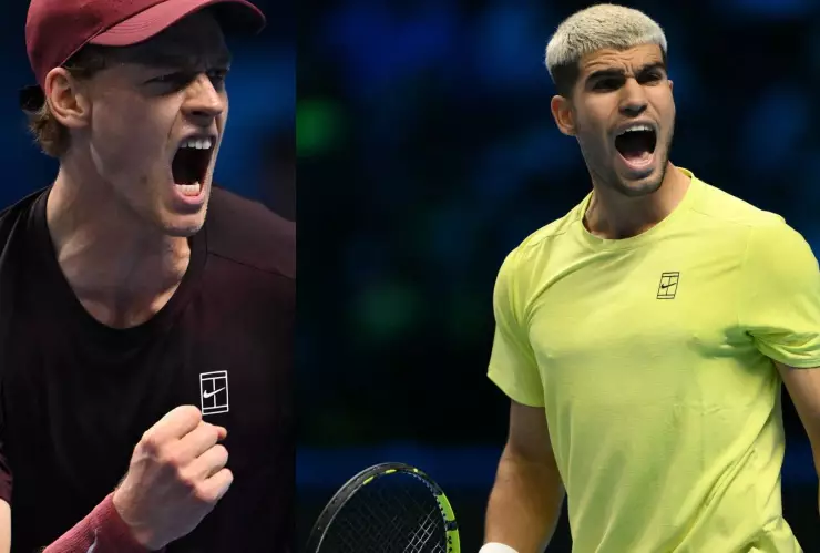 ATP Finals 2025: Resultados de las Semifinales HOY, 15 de noviembre de Jannik SInner vs Minaur y Carlos Alcaraz vs Auger-Aliassime