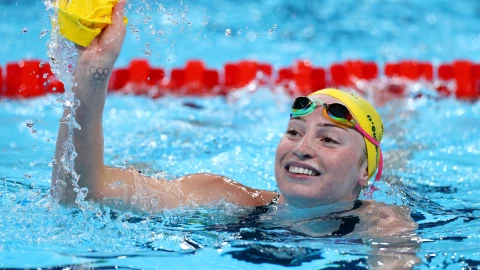 Mollie O’Callaghan, nadadora australiana