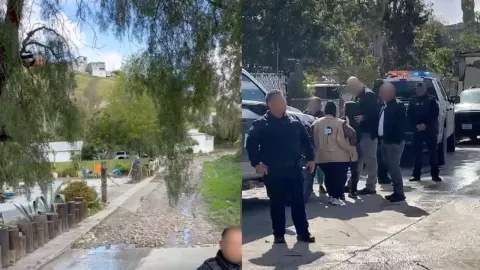 Hallan sin vida a padre arrastrado por corriente en El Tecolote