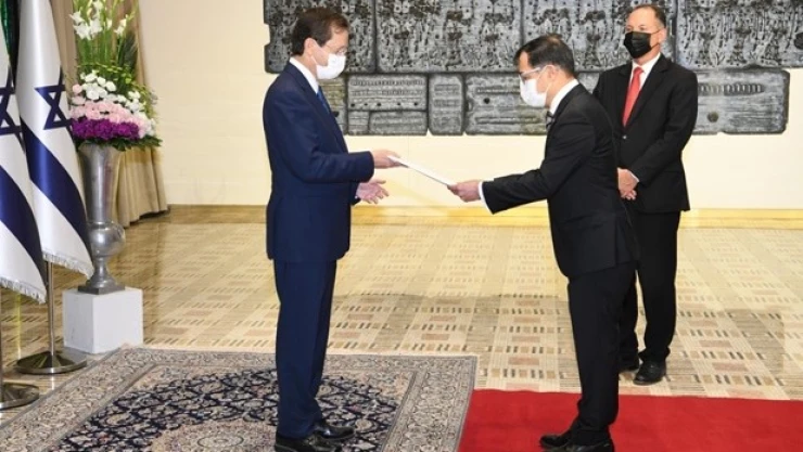 nuevos embajadores en Israel