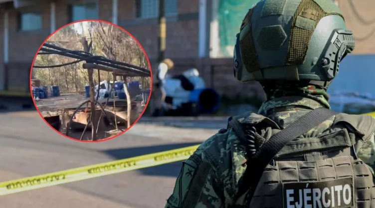 Descubren narcolaboratorio de “La Mayiza” en medio de la ola de violencia en Sinaloa