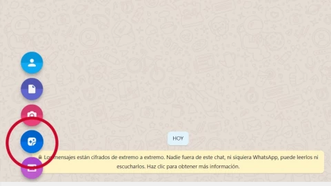 WhatsApp Web stickers