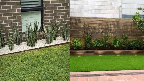 Jardín pequeño aesthetic