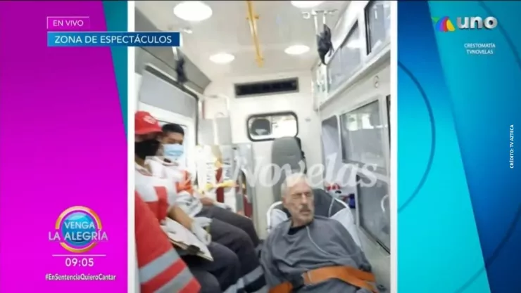 Filtran FOTOS de Andrés García hospitalizado otra vez.