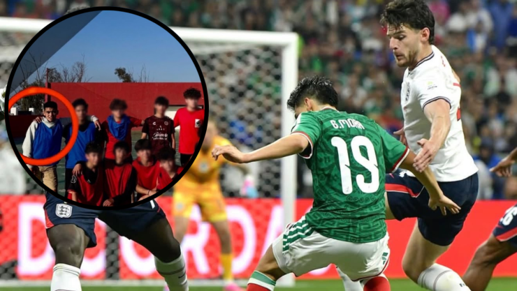 Así es un día de escuela de Gilberto Mora con sus compañeros en el recreo y jugando futbol