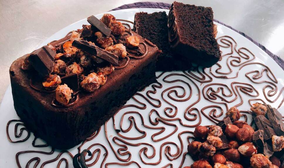 Receta Panqué de avellana achocolatado