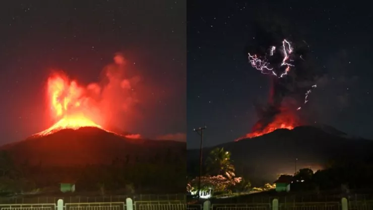 Indonesia en alerta máxima por nueva erupción del volcán Lewotobi