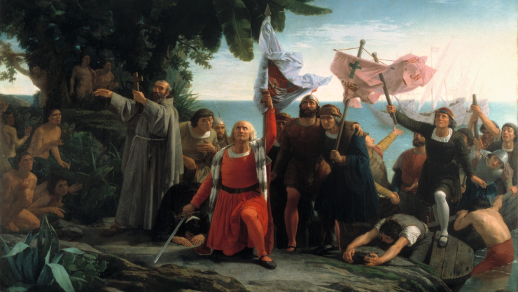 Colón llegó un 12 de octubre de 1492 al continente americano