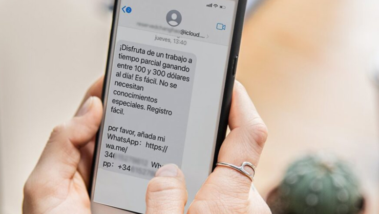fraudes vía SMS