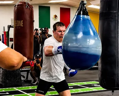 canelo entrenamiento pelea mbilli