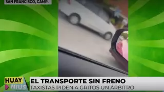 Reportan transporte sin control en Campeche.