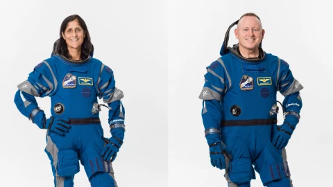 Astronautas atrapados en el espacio