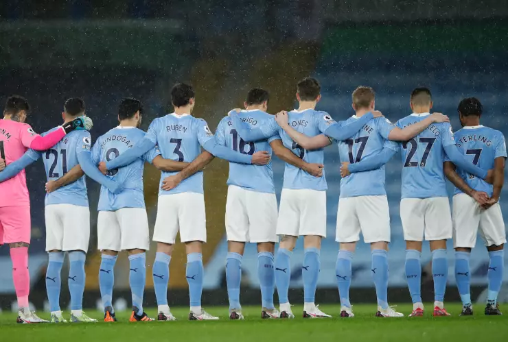 Brote de COVID-19 en el Manchester City