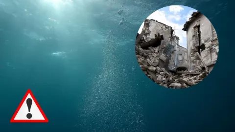 Encuentran falla submarina en el Pacífico