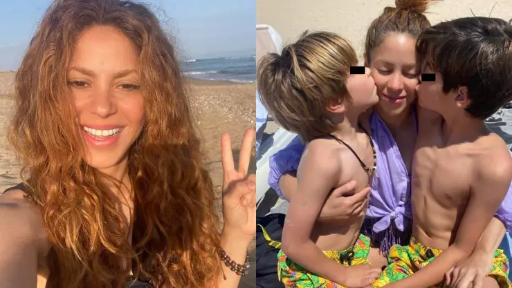 shakira mensaje navideño hijos fans