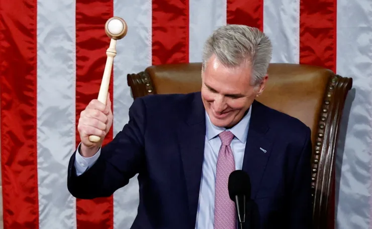 McCarthy presidente de la Cámara de Representantes