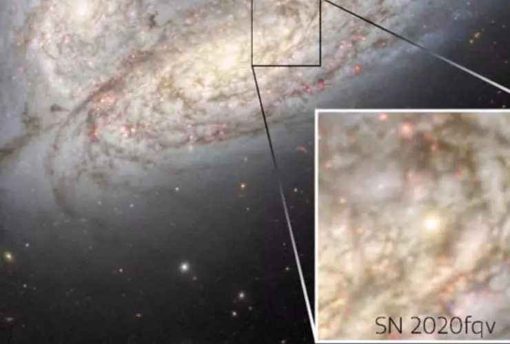 Mariposa cósmica Viralizan imagen de fusión entre galaxias