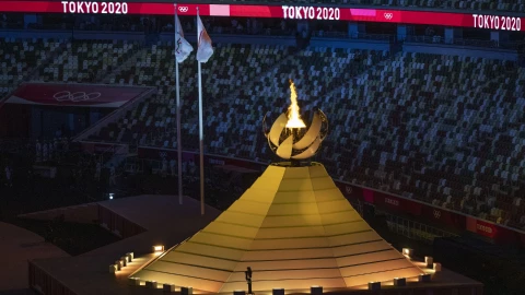 Pebetero de los Juegos Olímpicos de Tokyo 2020