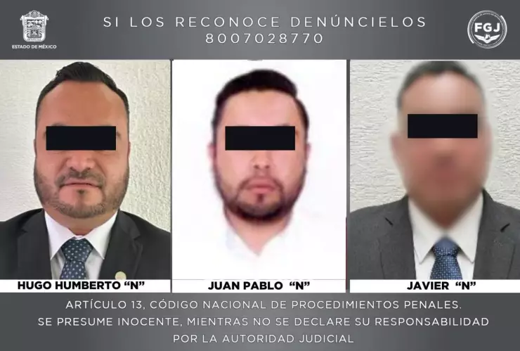 Detenidos por robo millonario en Tlalnepantla, Edomex