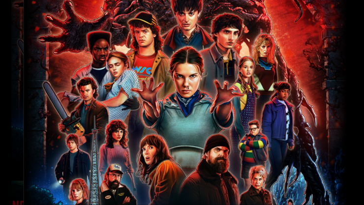 Poster de la quinta temporada de Stranger Things