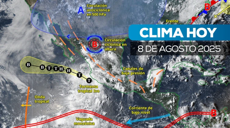 Tormenta tropical “Ivo": Lluvias y vientos fuertes en México