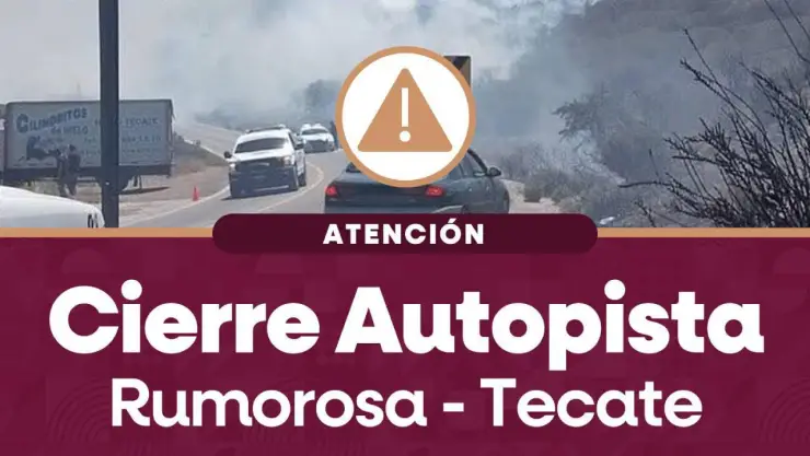 Cierre de autopista