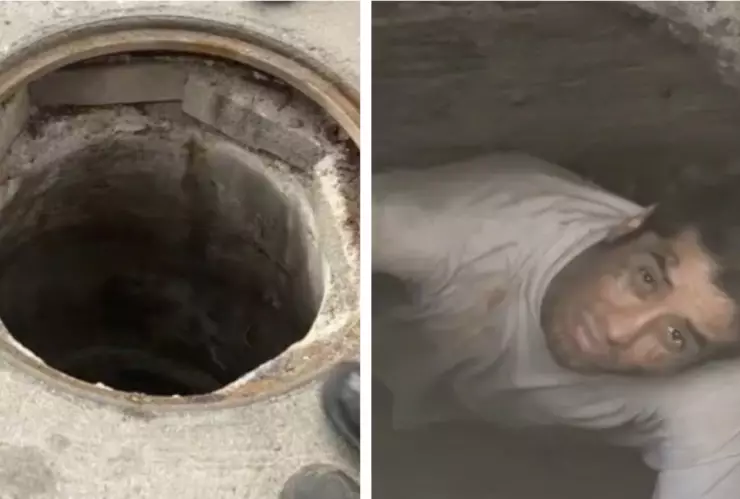 VIDEO: Hombre fue rescatado tras quedar atrapado tres días en alcantarilla de Guanajuato