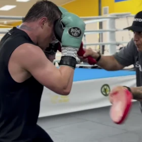canelo entrenamiento pelea