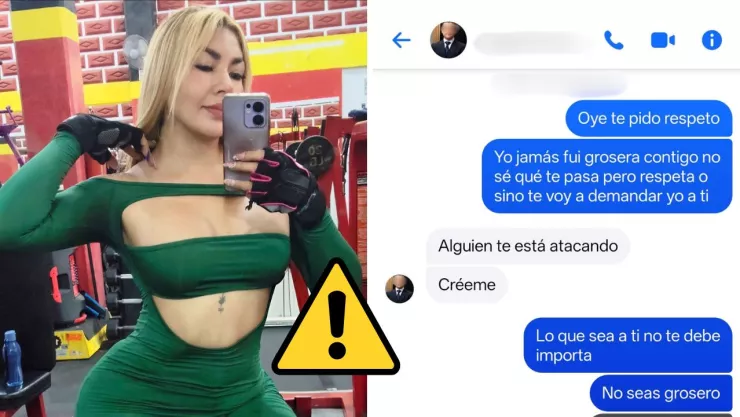 La influencer veracruzana asegura que la situación “ya rebasó los límites”