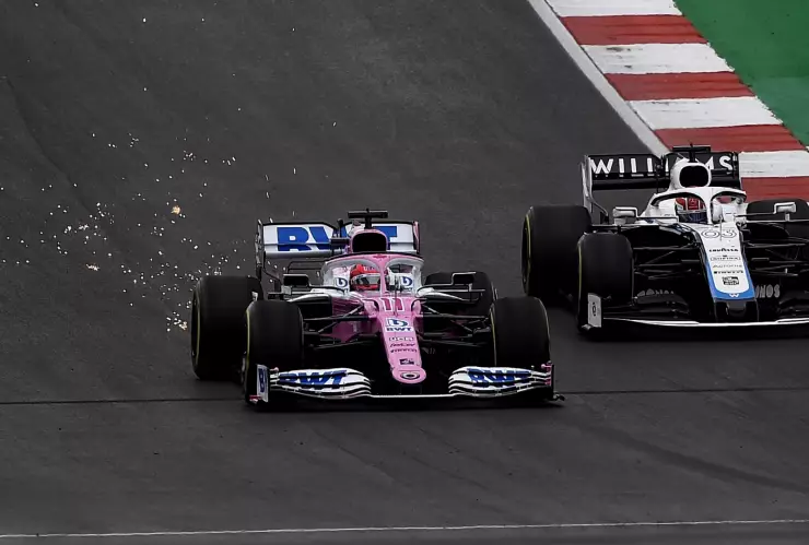 Sergio Pérez es séptimo en el GP de Portugal