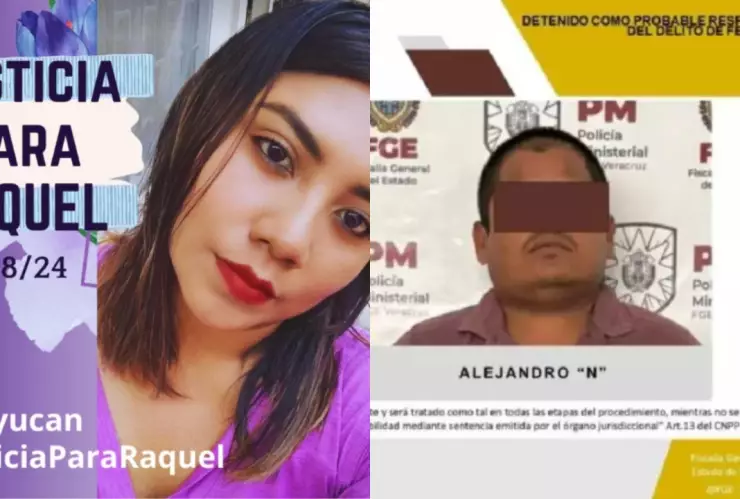 condenan a feminicida de Raquel Guadalupe Cordero en Veracruz