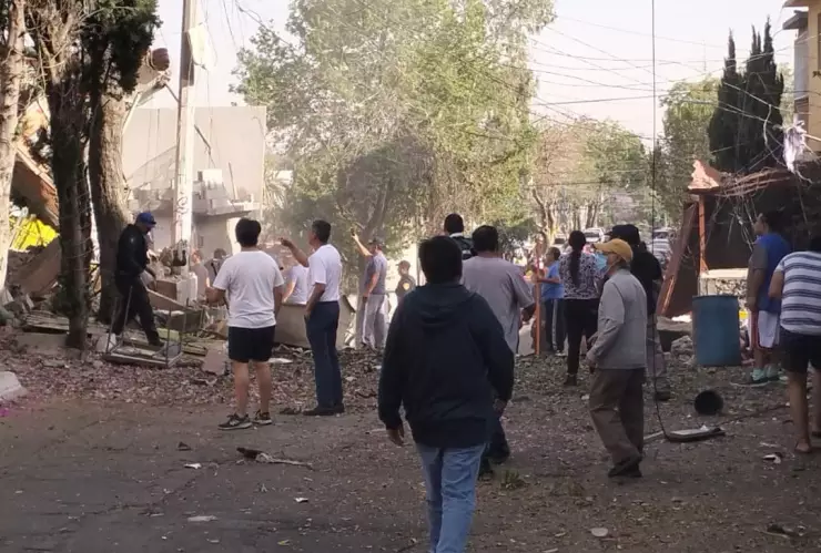 Explosión en Tlalpan
