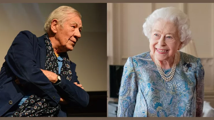 Lo que la reina Isabel II le dijo a Ian McKellen No fue amable