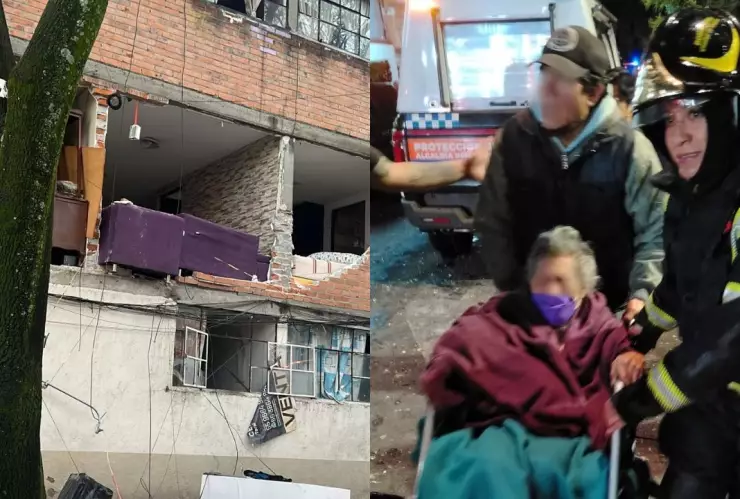Explosión en la Benito Juárez: Departamento queda en ruinas, con varios heridos y evacuación masiva