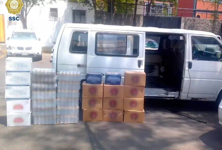 hombres robo de mercancia Tlalpan